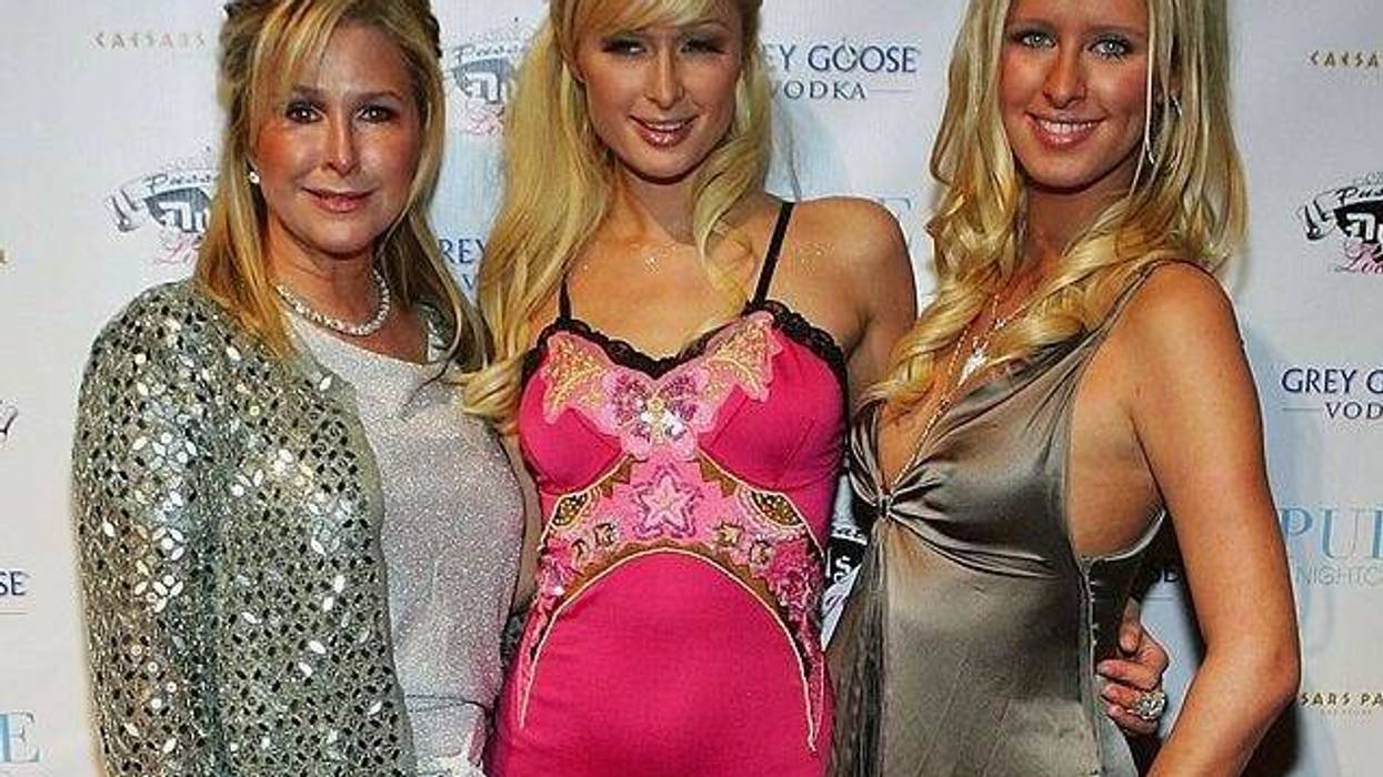 Kathy, Paris and Nicky Hilton