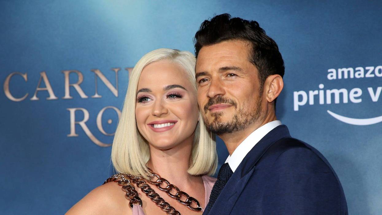 Katy Perry and Orlando Bloom