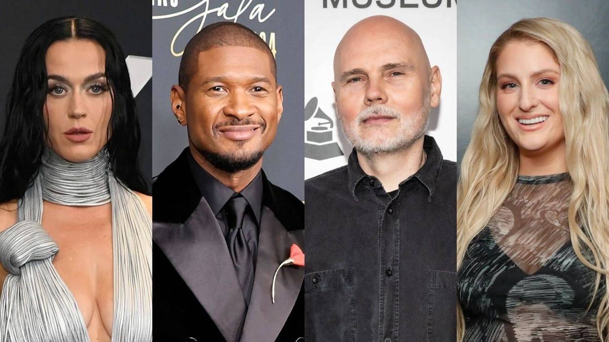 Katy Perry, Usher, Billy Morgan, Meghan Trainor
