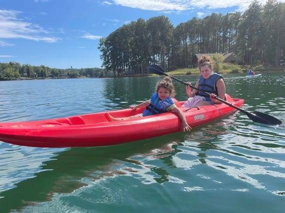 Kayaking on Lake Keowee with Unlimited Outfitters of Oconee County is one of the many activities available at National Hunting and Fishing Day