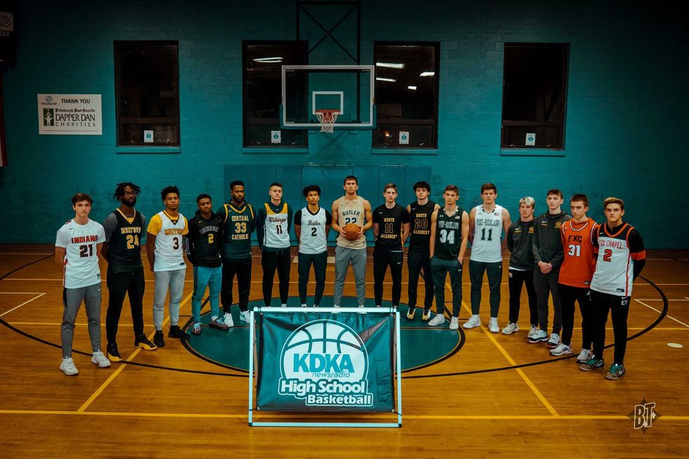 KDKA High School Basketball Game of the Week media day