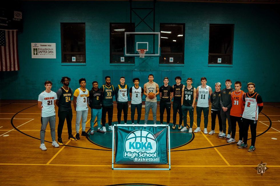 KDKA High School Basketball Game of the Week media day