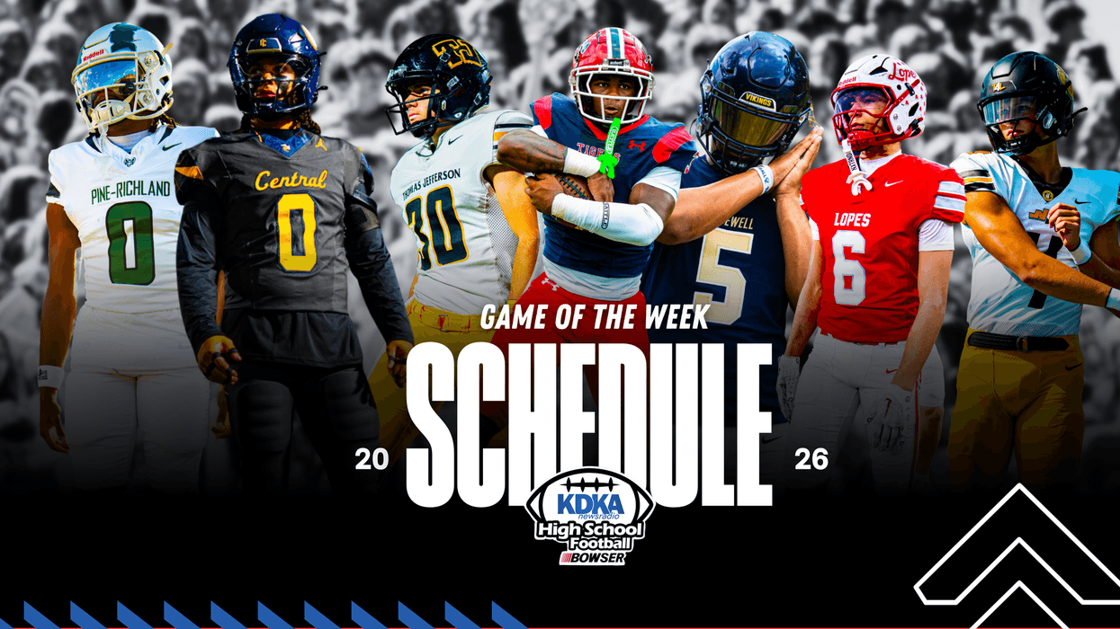 KDKA Radio High School Football Game of the Week Schedule