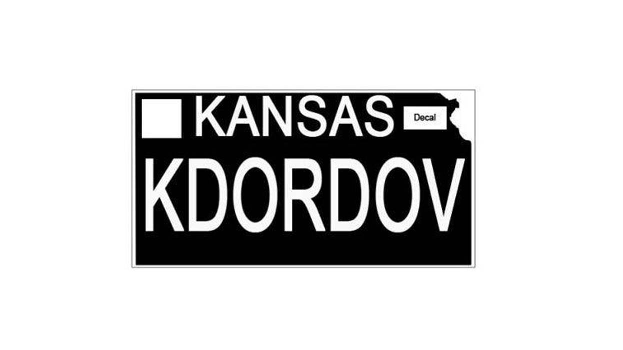 KDOR announces new "blackout" plates