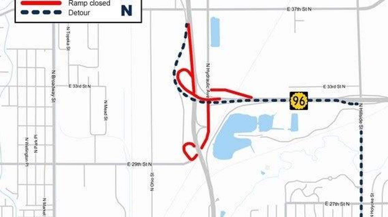 KDOT announces some weekend ramp closings in Wichita