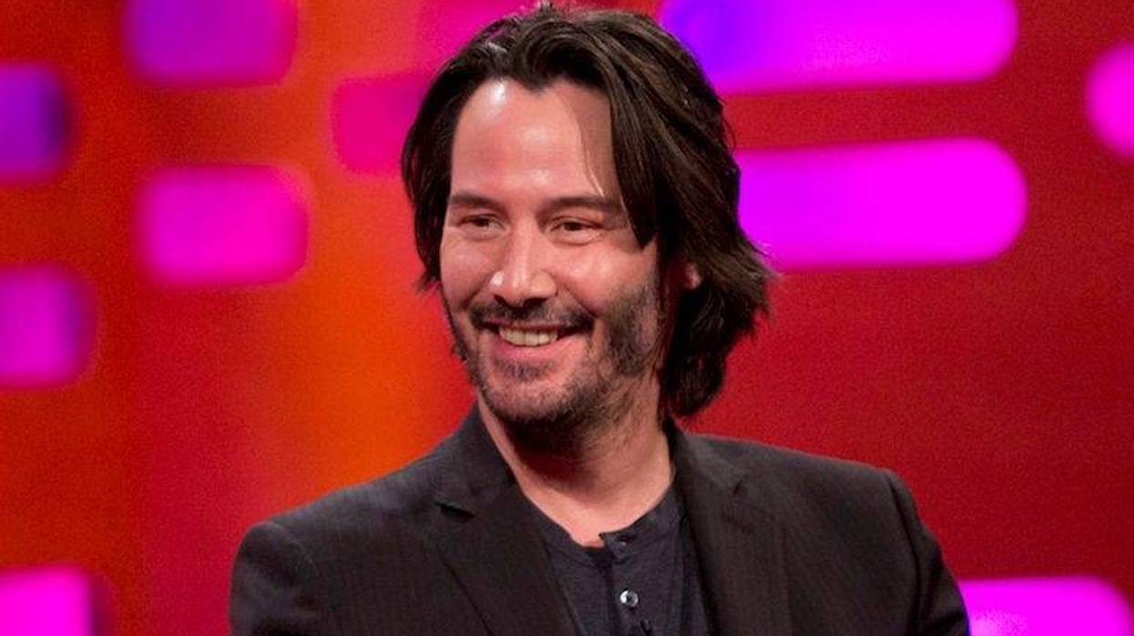 Keanu Reeves, Smiling, Graham Norton, Interview, 2017