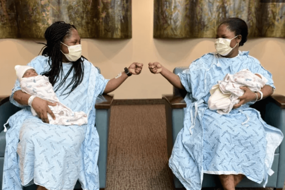 Kehinde Adedayo and Taiwo Aluko