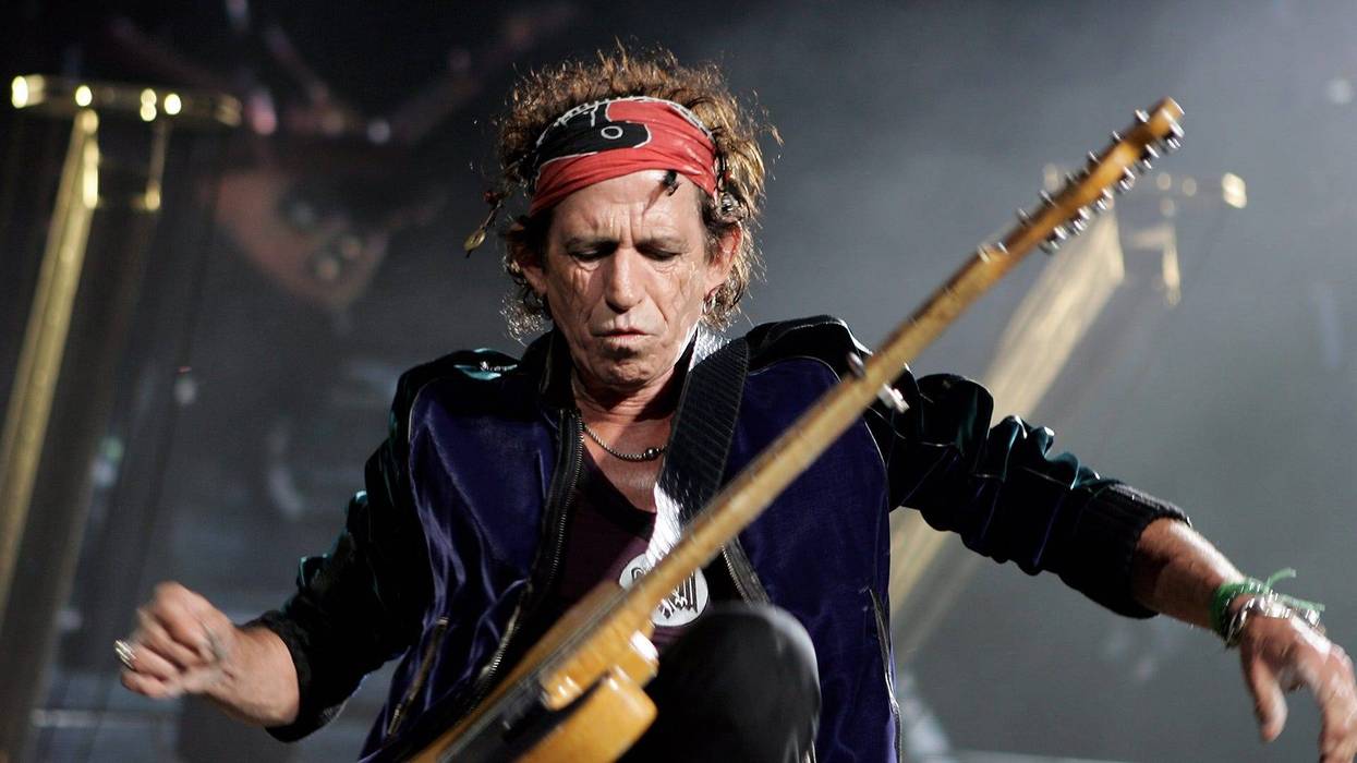 Keith Richards of The Rolling Stones