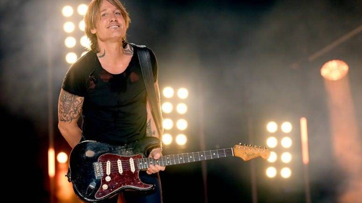 Keith Urban performs on stage for day 4 of the 2019 CMA Music Festival