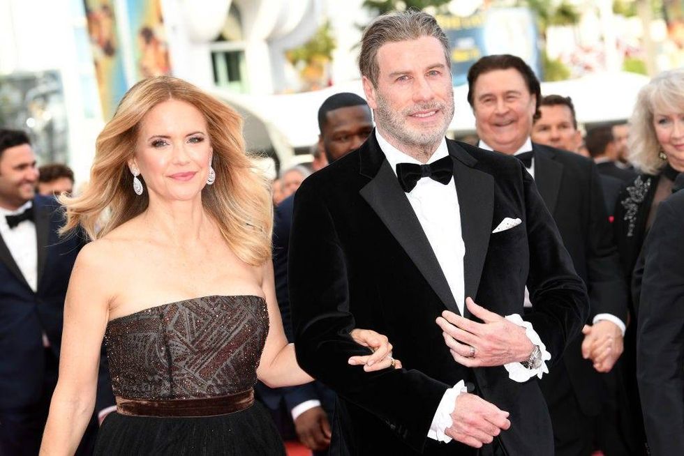 Kelly Preston and John Travolta in 2018