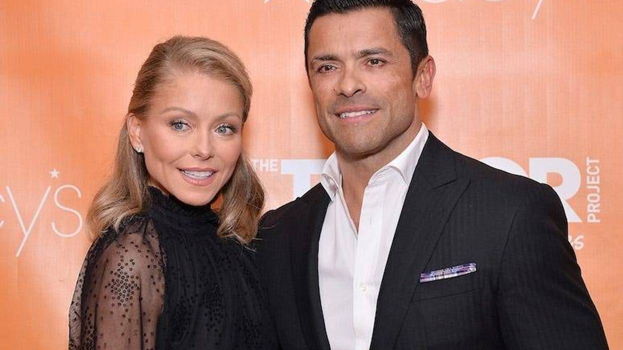 Kelly Ripa, Mark Consuelos, Red Carpet, The Trevor Project at Cipriani Wall Street, 2019