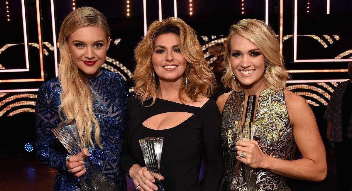 Kelsea Ballerini, Shania Twain & Carrie Underwood