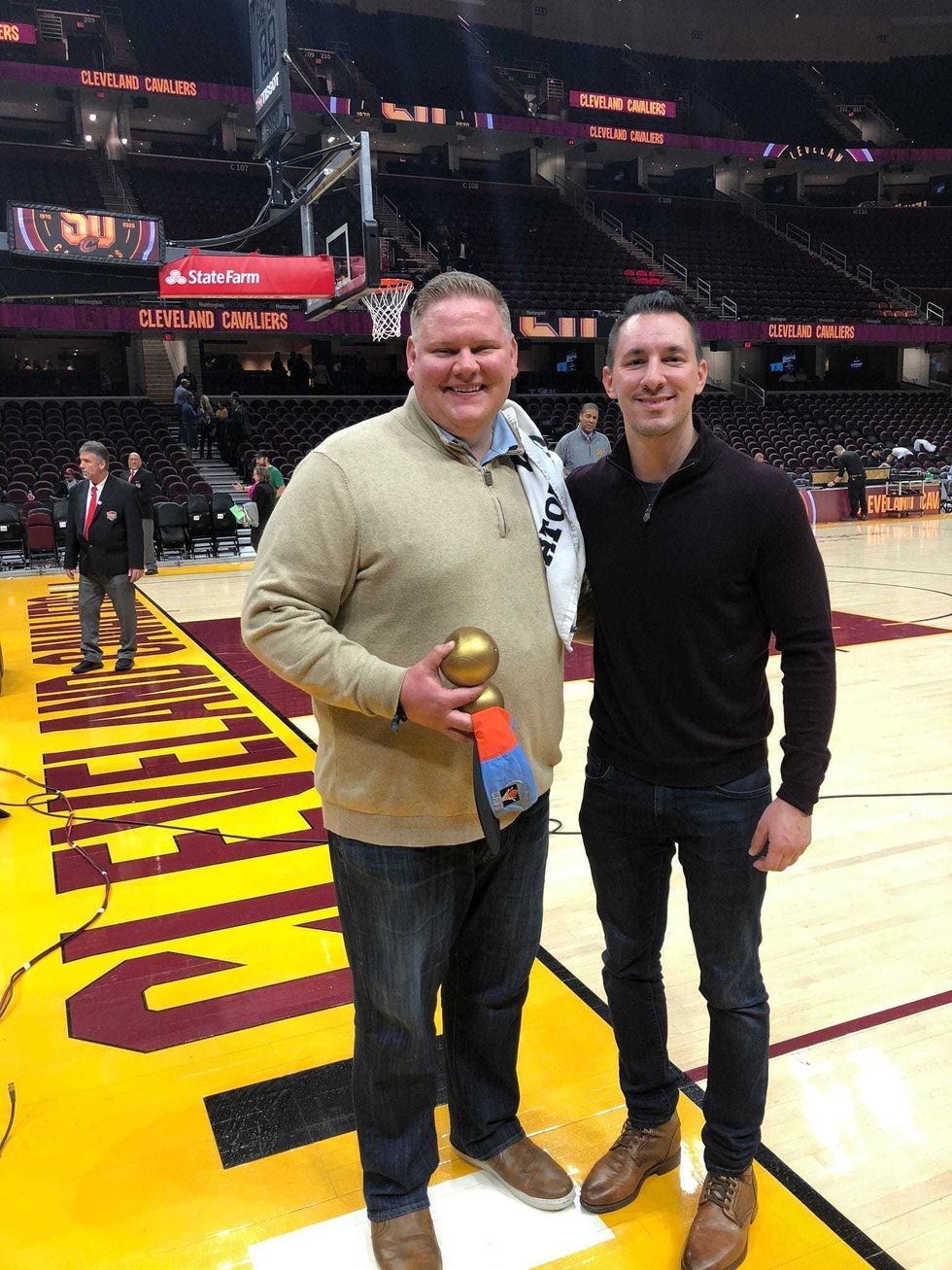 Ken Carman talks about why Vince Carter admonished him at the Cavaliers game