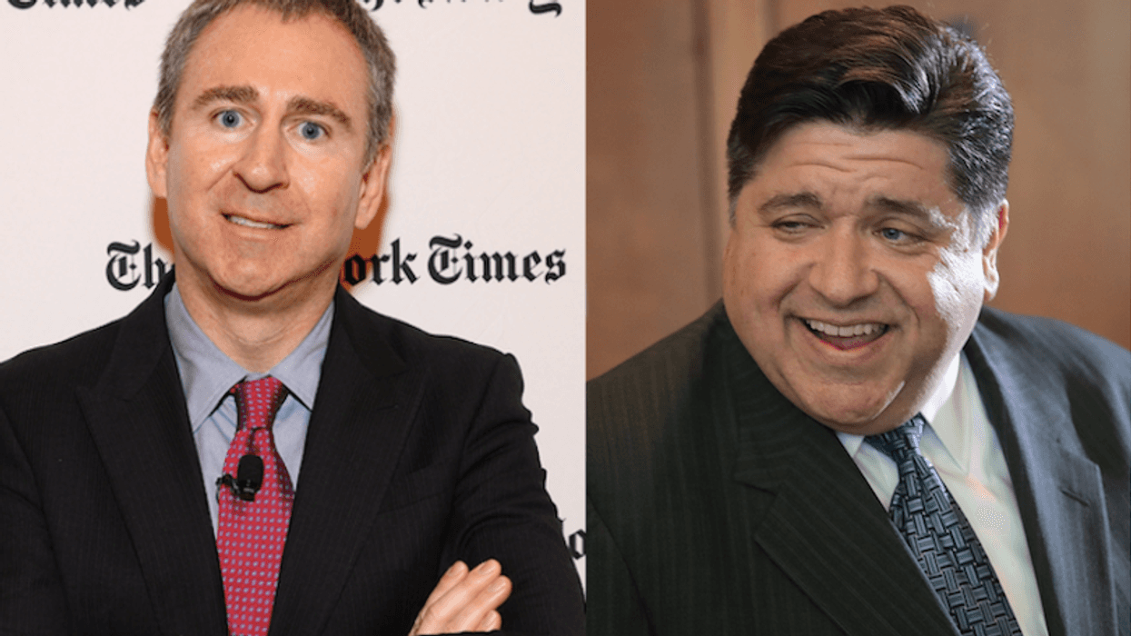 Ken Griffin and J.B. Pritzker