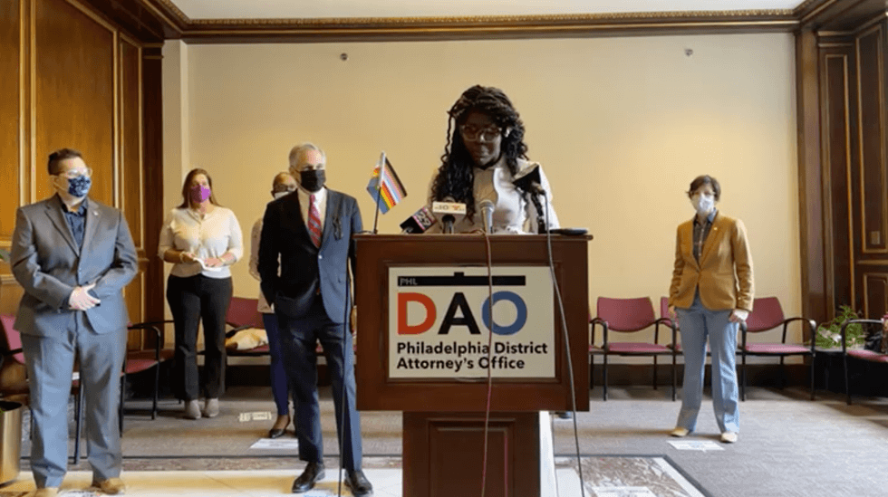 Kendall Stephens is an advocate for Philadelphia