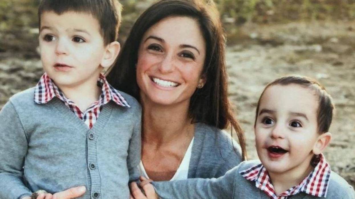 Kendra with her two sons