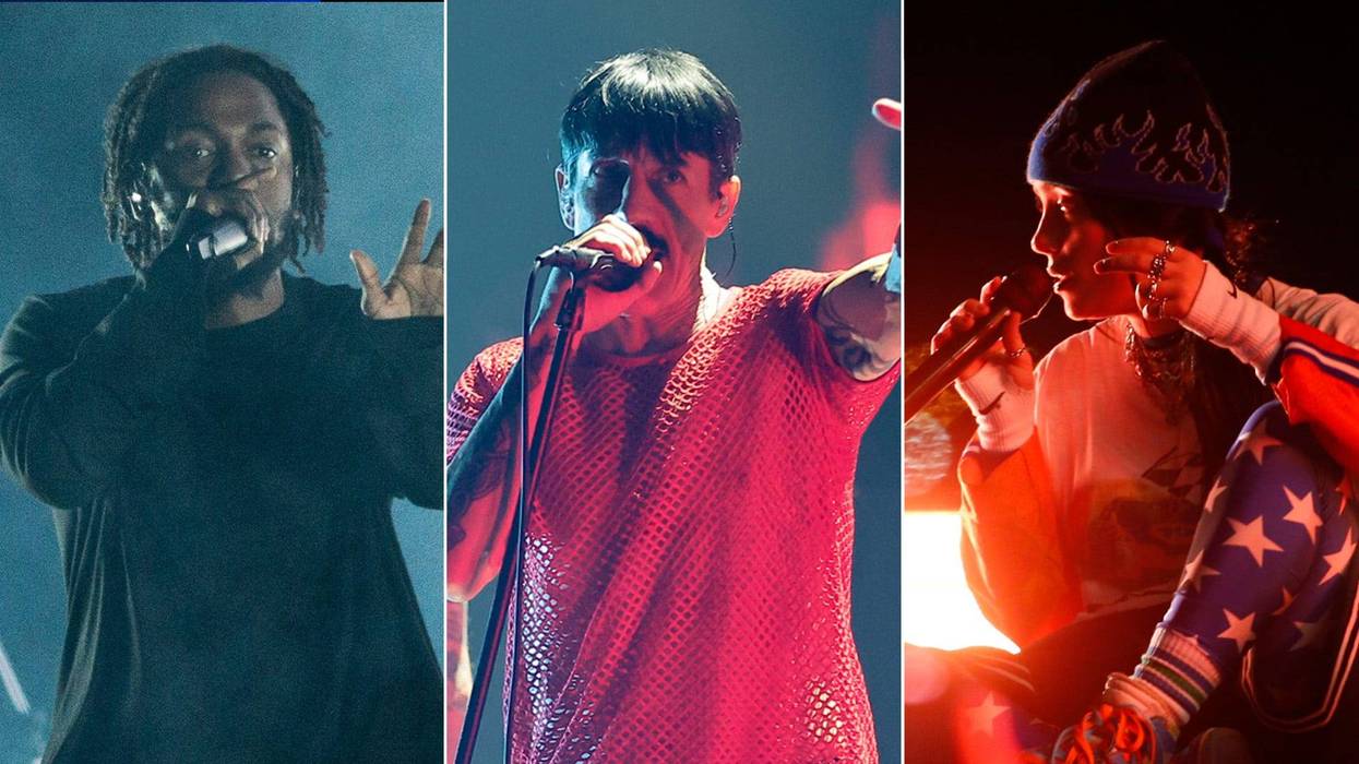 Kendrick Lamar, Red Hot Chili Peppers, Billie Eilish