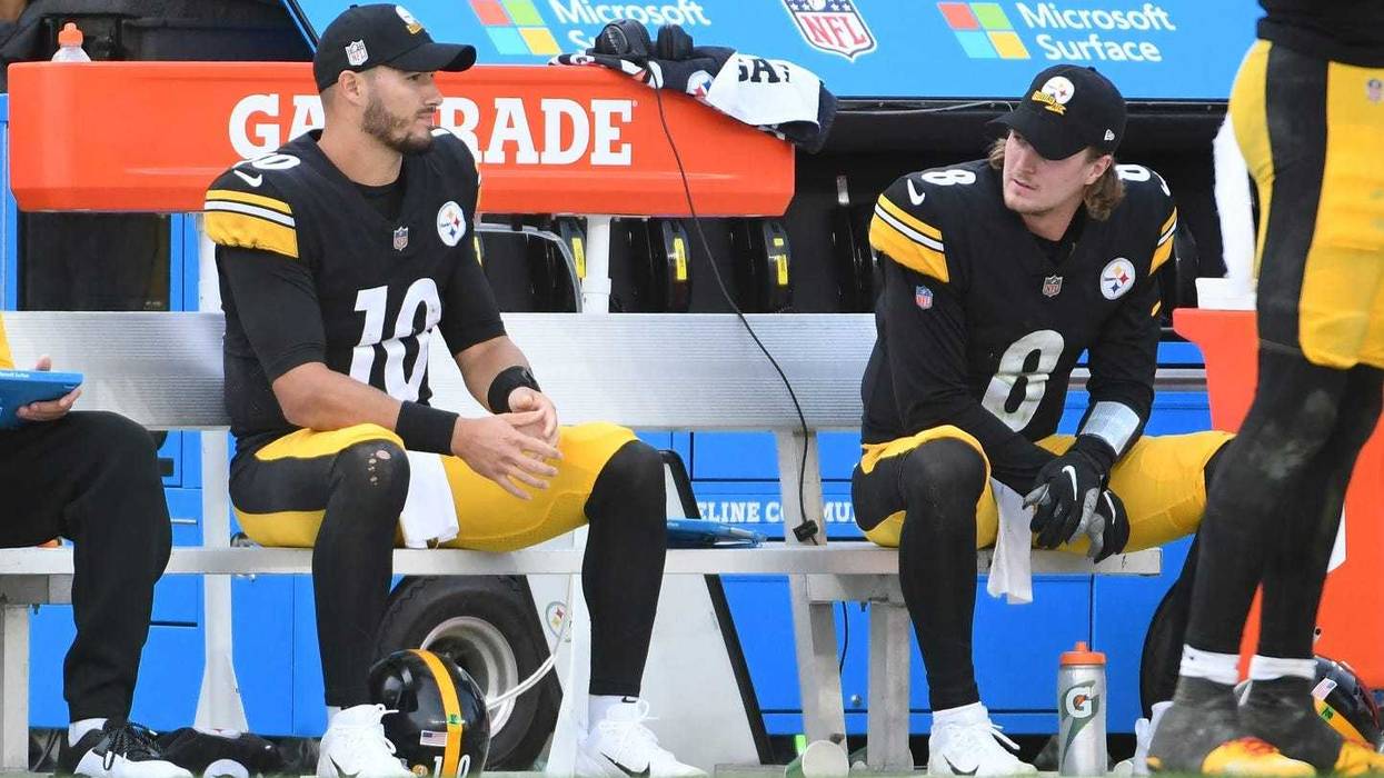 Kenny Pickett and Mitch Trubisky