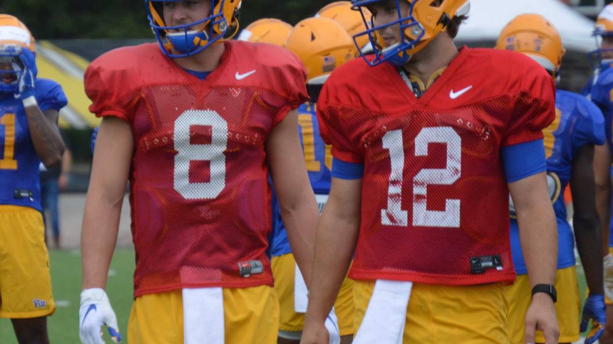 Kenny Pickett and Nick Patti