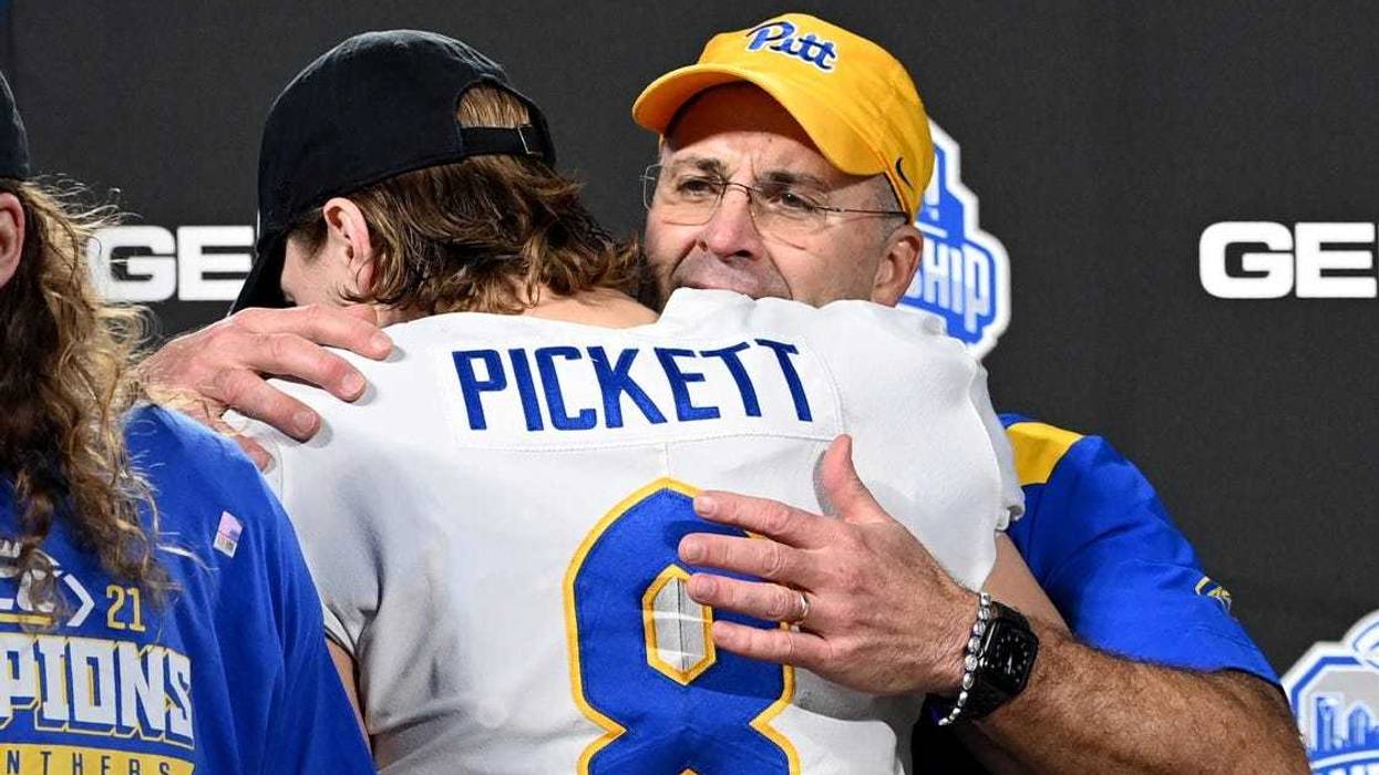 Kenny Pickett and Pat Narduzzi