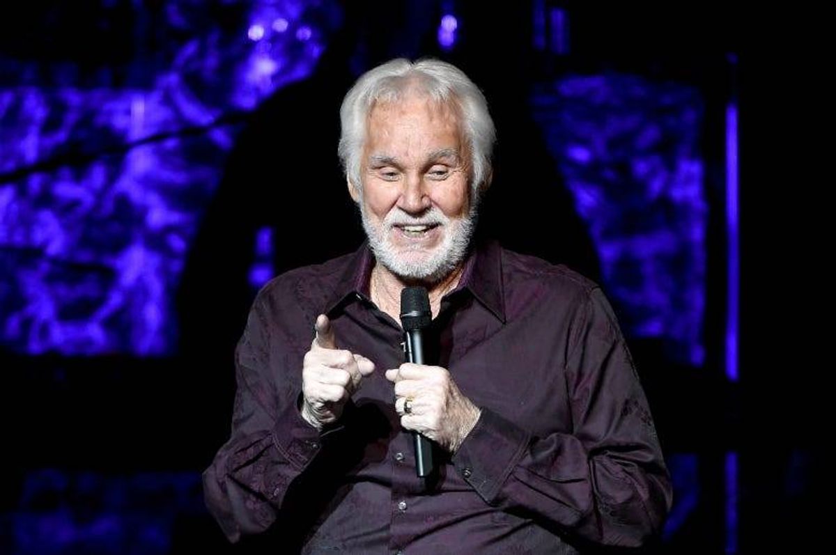 Kenny Rogers performs onstage during his final world tour "The Gambler's Last Deal"