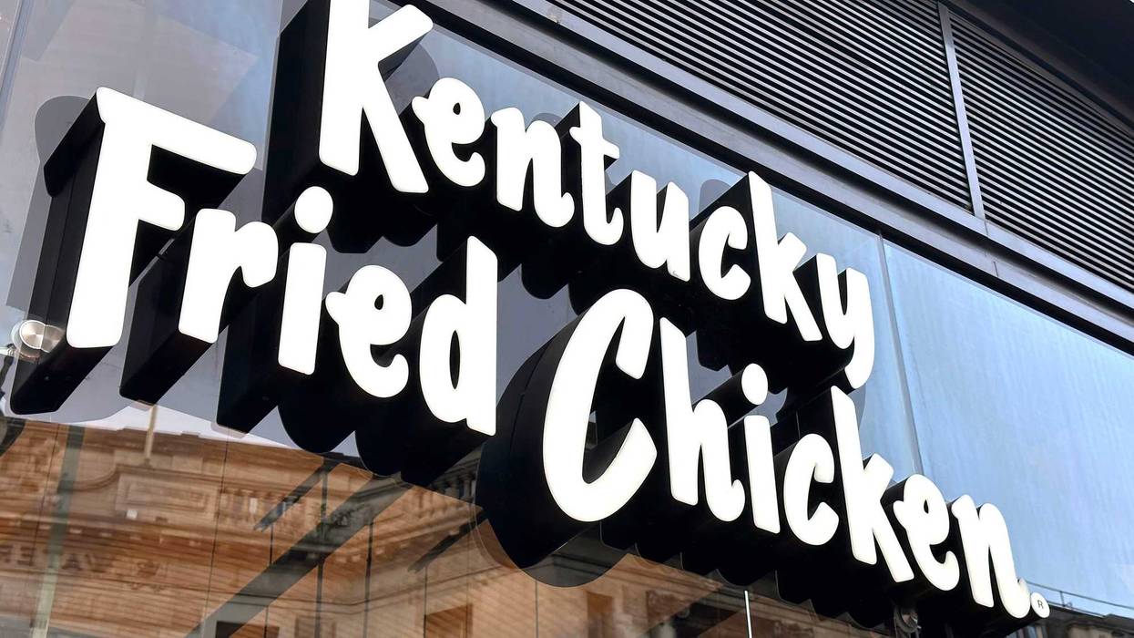 Kentucky Fried Chicken sign