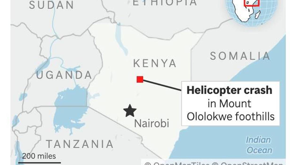 Kenya-Helicopter Crash
