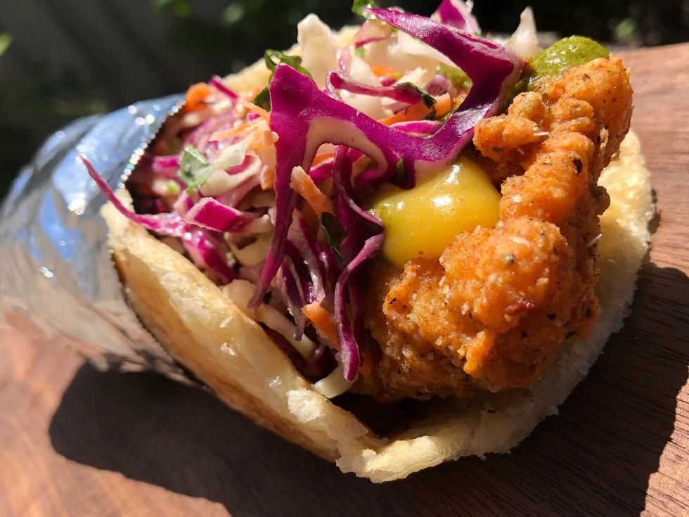 Kerala Fried Chicken Kati Roll