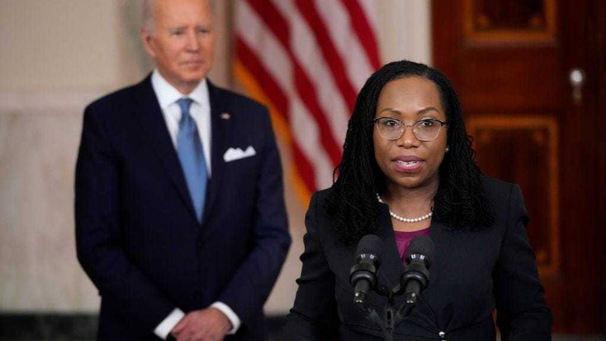 Ketanji Brown Jackson accepts President Joe Biden's nomination to the U.S. Supreme Court