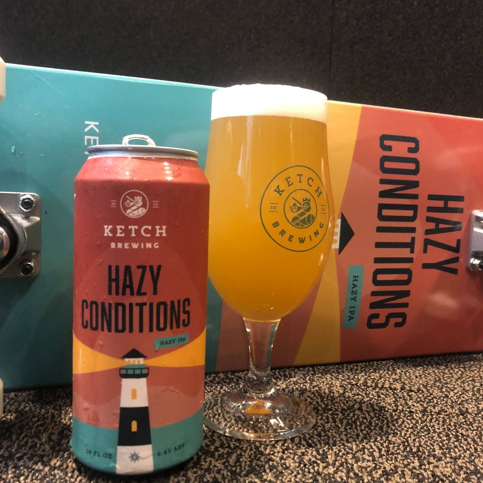 Ketch Brewing Hazy Conditions Hazy IPA