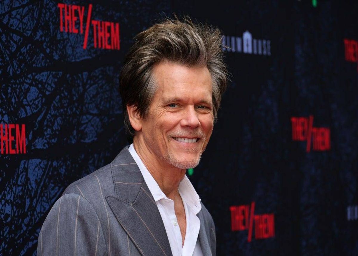 Kevin Bacon attends the "THEY/THEM" New York Premiere at Studio 525 on July 27, 2022 in New York City.