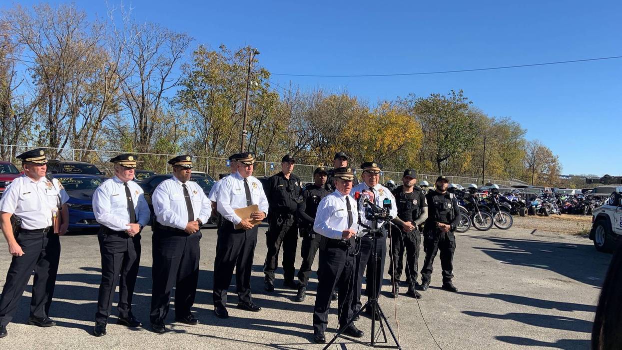 Kevin Bethel and other officers speak on recent arrests in sept. 2024 car meets in philly.
