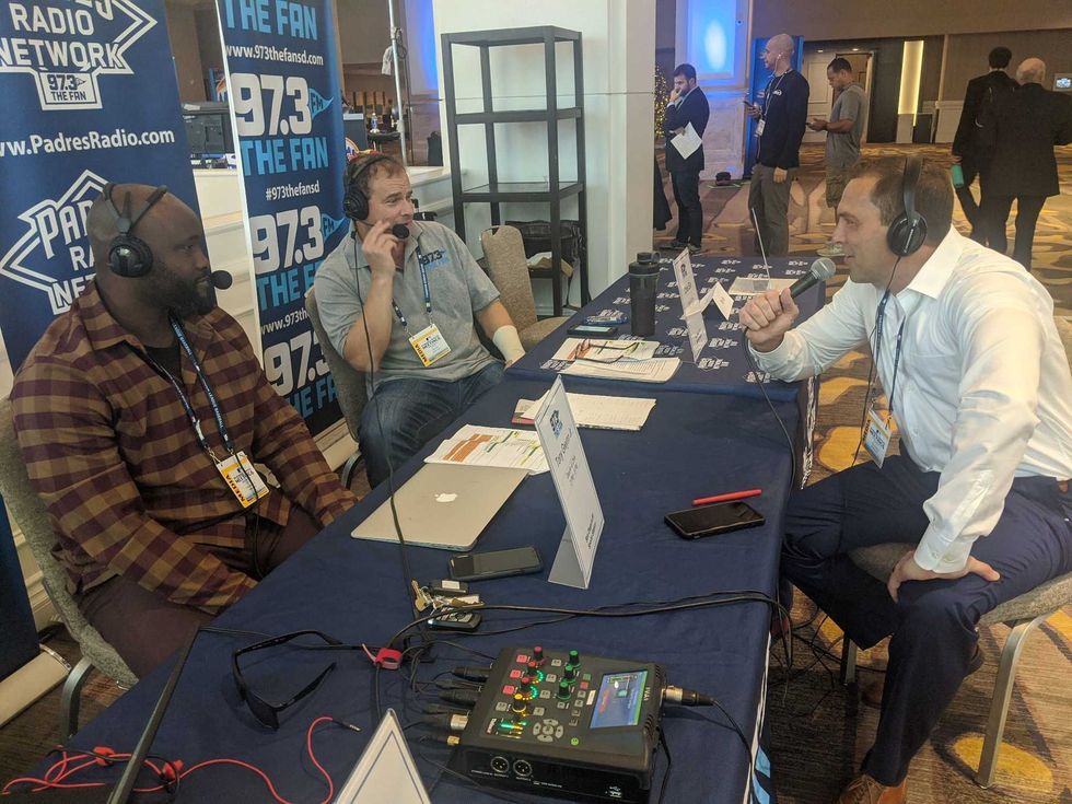Kevin Frandsen With Gwynn & Chris