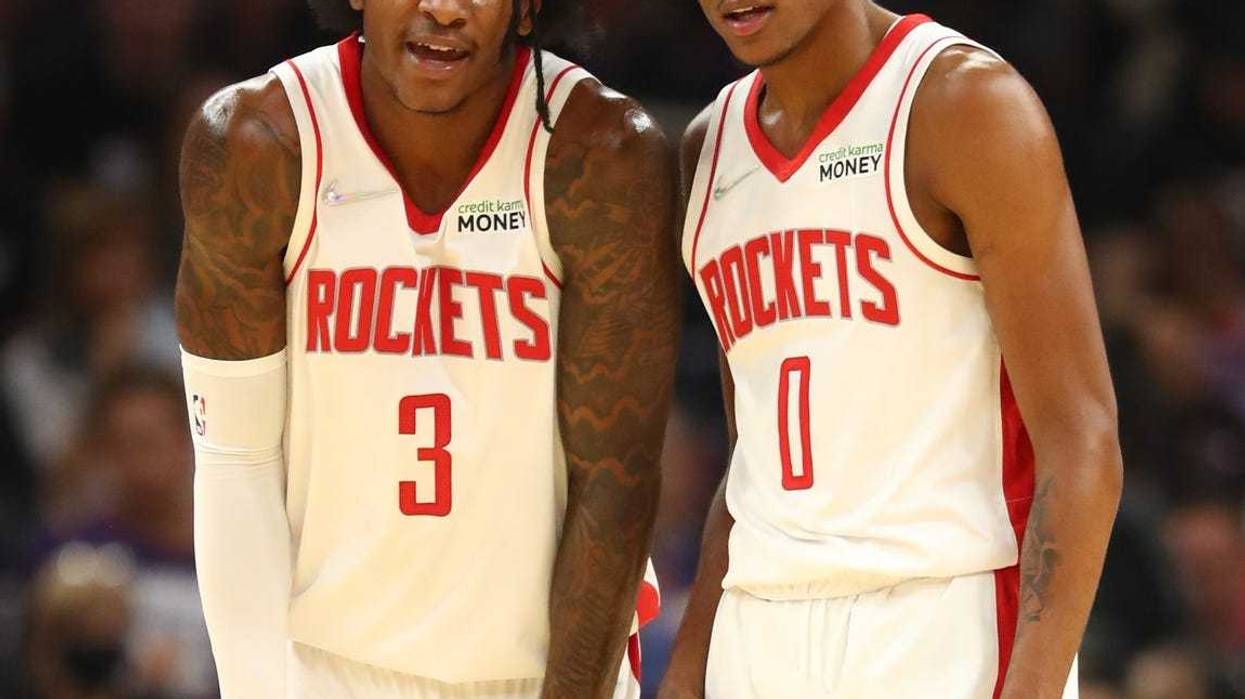 Kevin Porter Jr. and Jalen Green