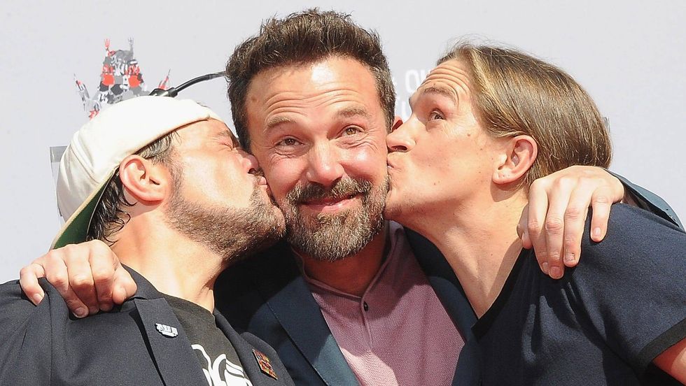 Jay and Silent Bob wore white to Ben Affleck and Jennifer Lopez's latest wedding: Snoochie Boochies