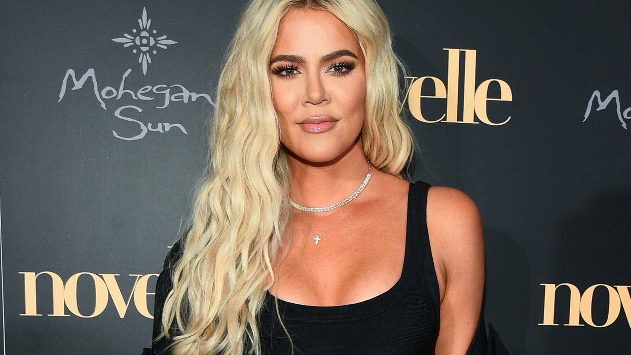 khloe kardashian sheer blue dress WornOnTV: Khloe's blue sheer panel mini dress on The Kardashians | Khloe Kardashian