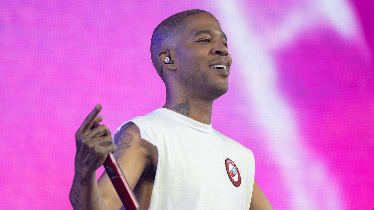 Kid Cudi performs onstage during Day 3 of the Coachella Valley Music & Arts Festival at Empire Polo Club on April 21, 2024 in Indio, California