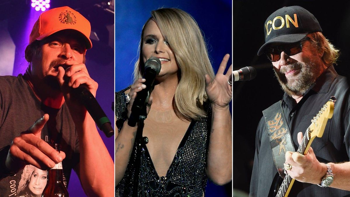 Kid Rock, Miranda Lambert, Hank Williams Jr.