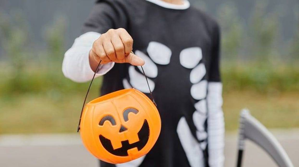 kid Trick or Treating