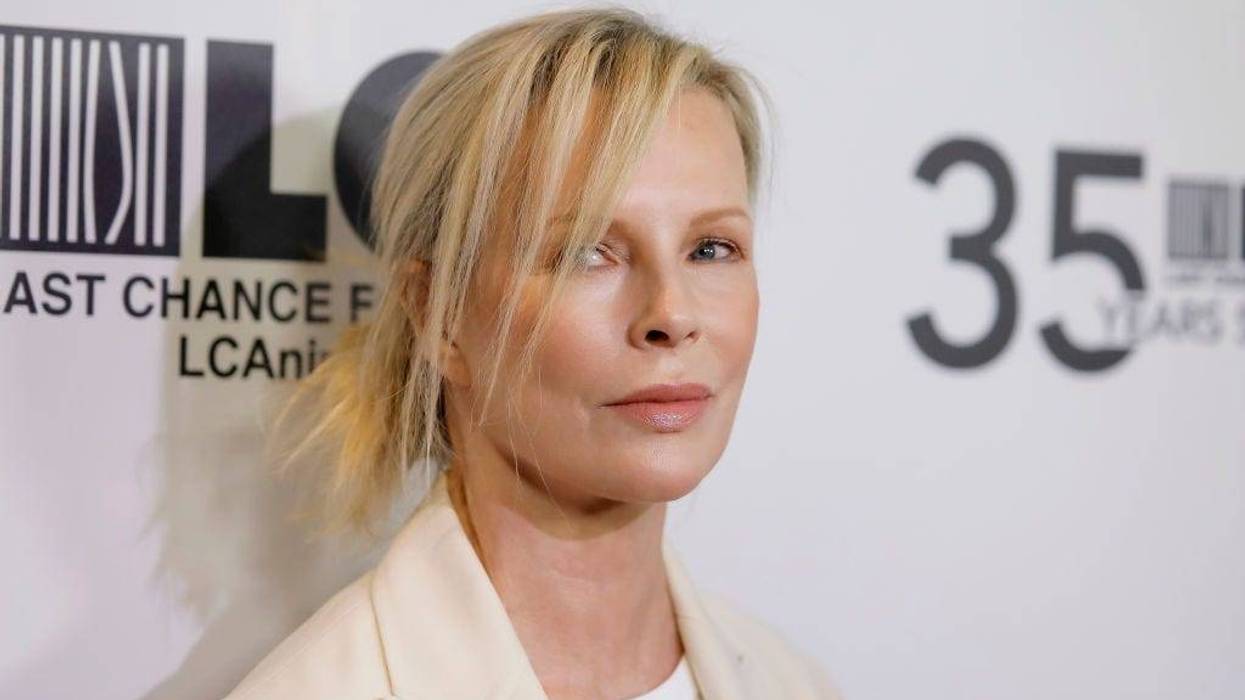 Kim Basinger attends the Last Chance for Animals' 35th anniversary gala at The Beverly Hilton Hotel on October 19, 2019 in Beverly Hills, California