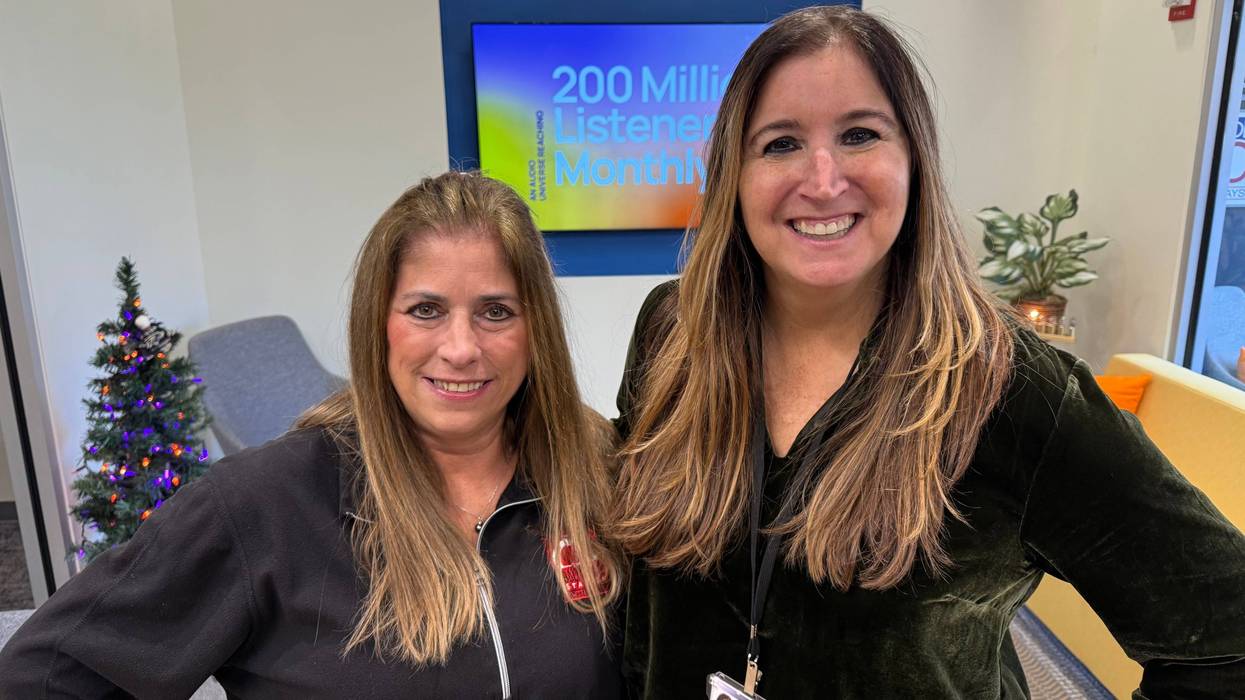 Kim Callari, Executive Director, The Baltimore Station with Gina Crash