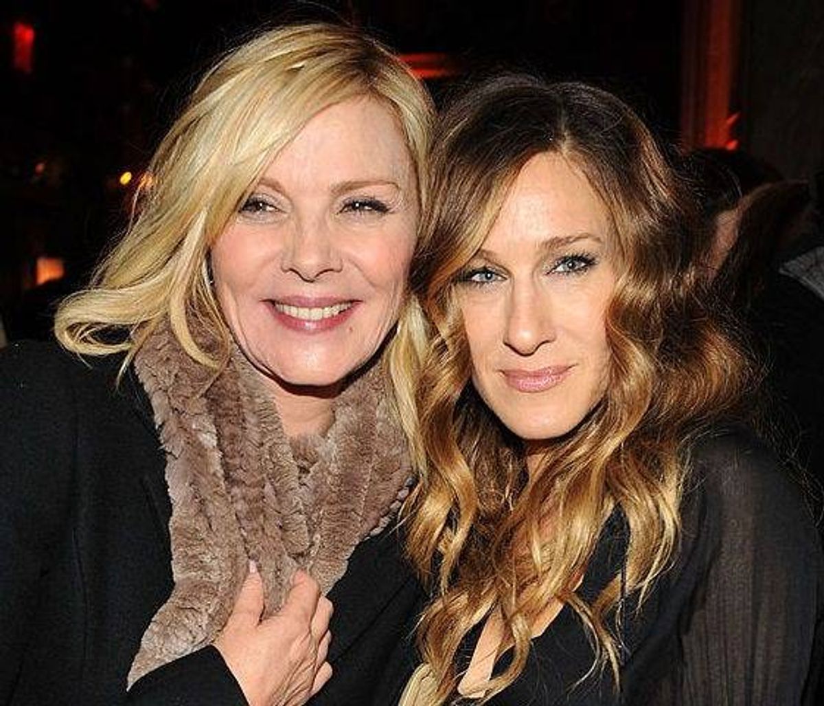 Kim Cattrall and Sarah Jessica Parker