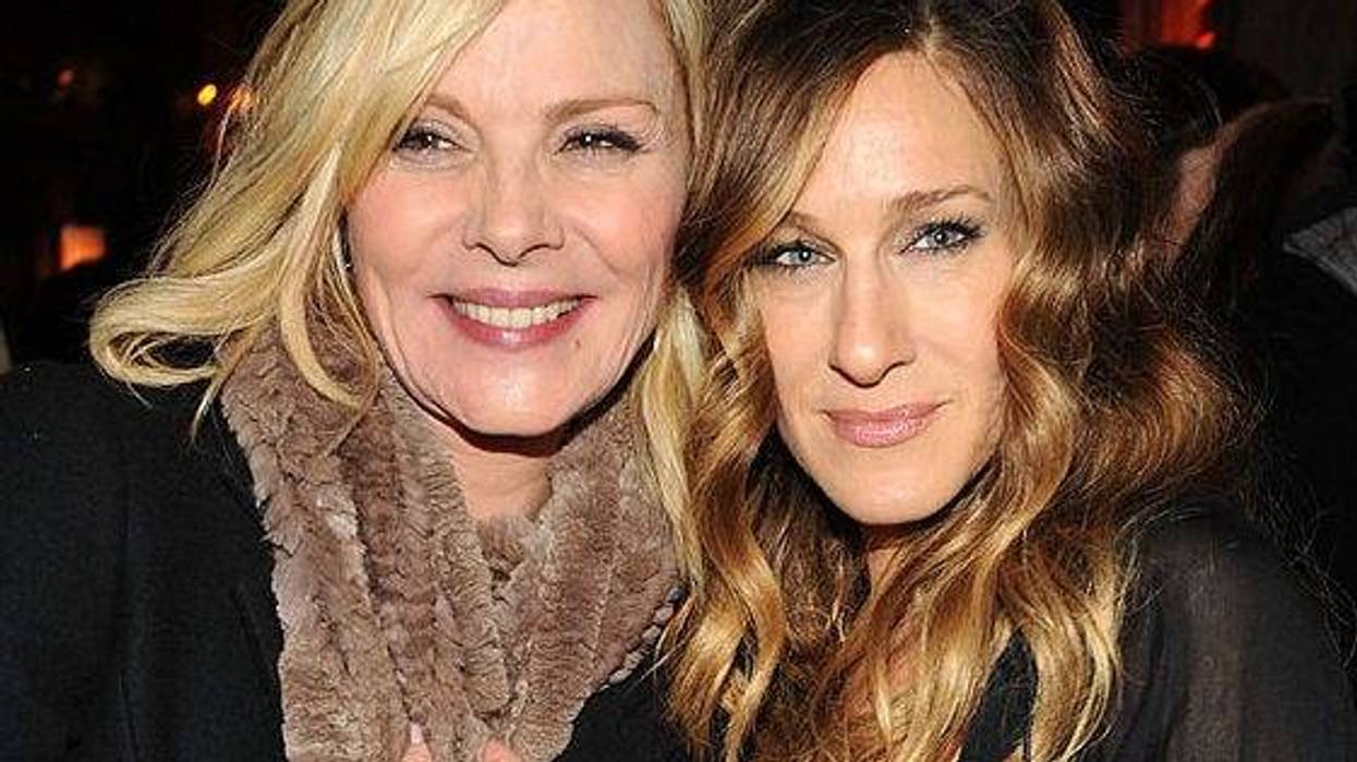 Kim Cattrall and Sarah Jessica Parker