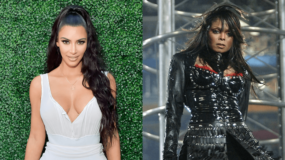 Kim Kardashian is the proud owner of this iconic Janet Jackson music video outfit