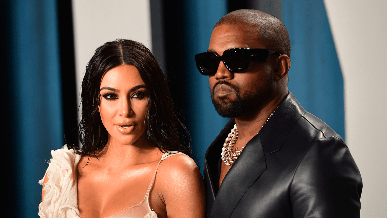 Kim Kardashian and Kanye West