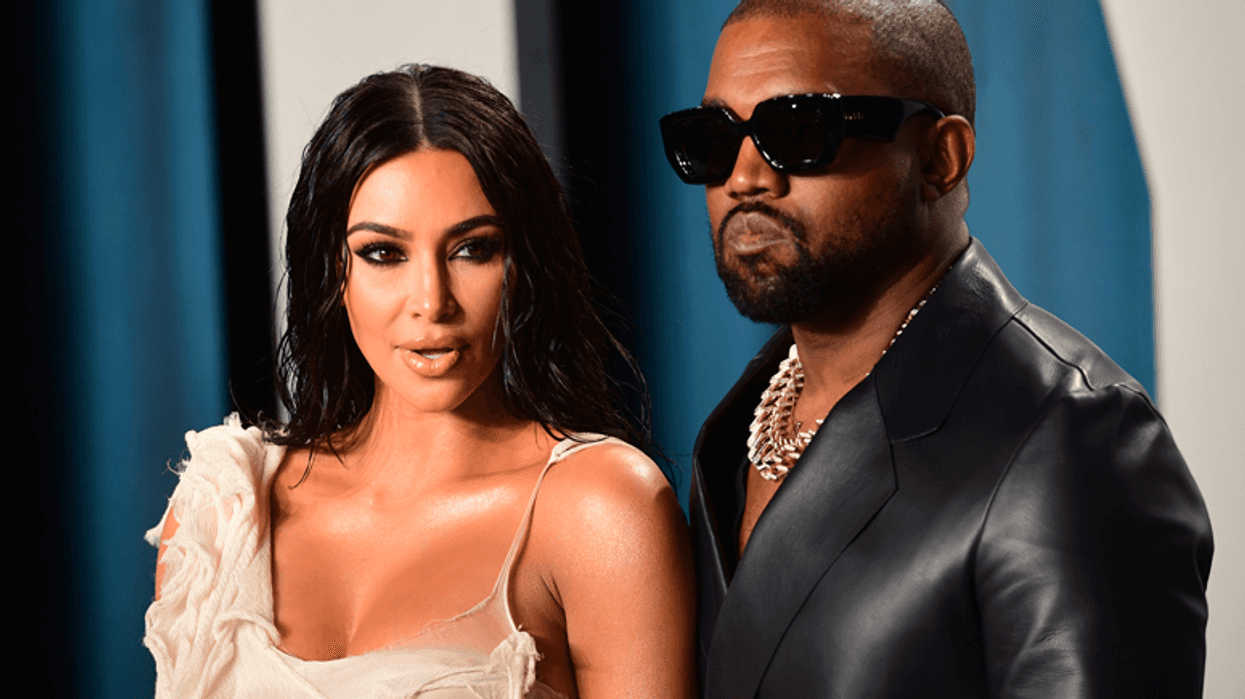 Kim Kardashian and Kanye West