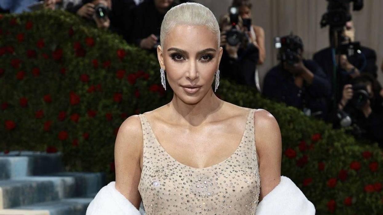Kim Kardashian attends The 2022 Met Gala Celebrating "In America: An Anthology of Fashion" at The Metropolitan Museum of Art on May 02, 2022 in New York City.