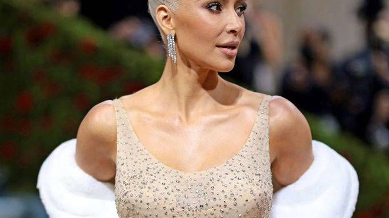 Kim Kardashian attends The 2022 Met Gala Celebrating "In America: An Anthology of Fashion" at The Metropolitan Museum of Art on May 02, 2022 in New York City.