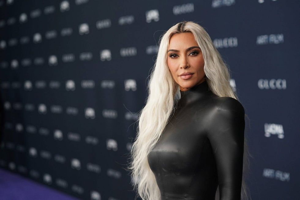 Kim Kardashian wore a head-turning Balenciaga ‘bikini’ dress to her 43rd birthday bash