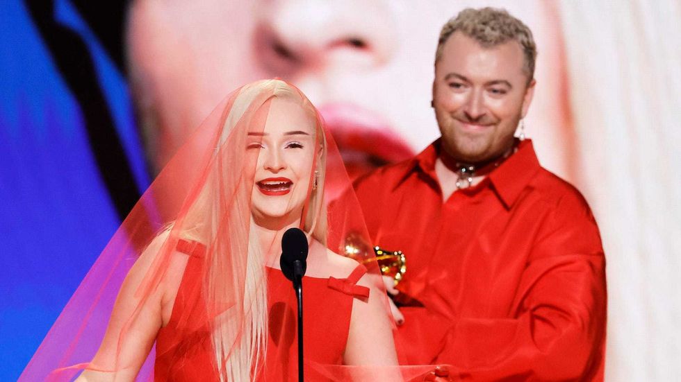 Kim Petras makes history during 'Unholy' win at the 2023 GRAMMY Awards